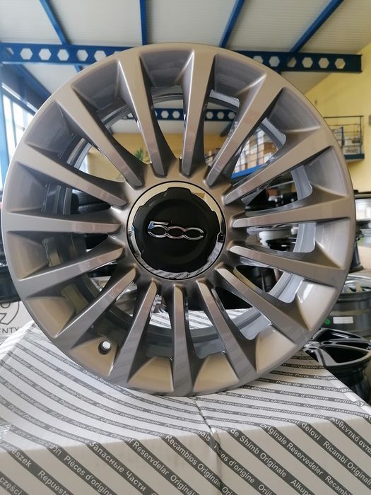 Oryginalne felgi aluminiowe Fiat 500L Tipo Doblo 5x98