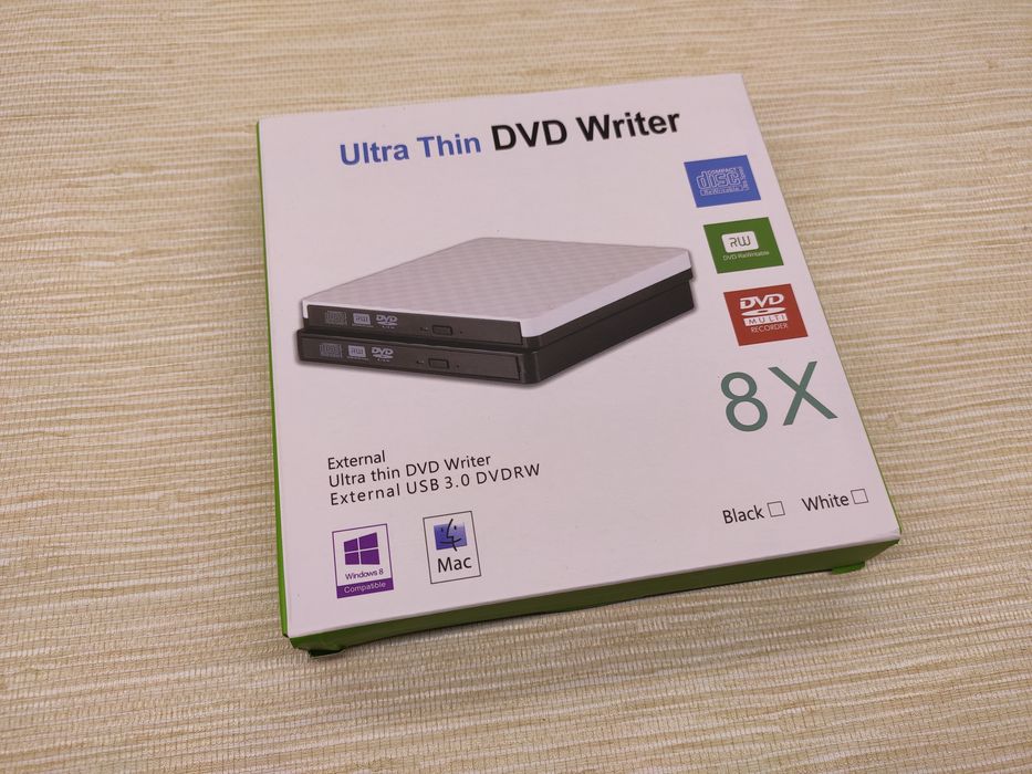 Внешний CD, DVD привод USB 3.0 пишущий