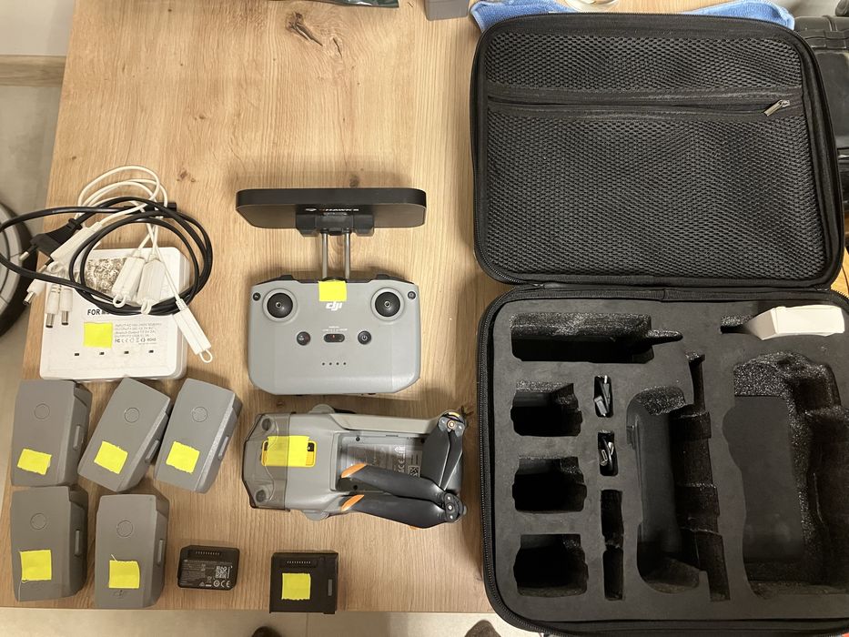Dji air 2 s + antena panelowa + 5 bateri + szybkoladowarka i walizka