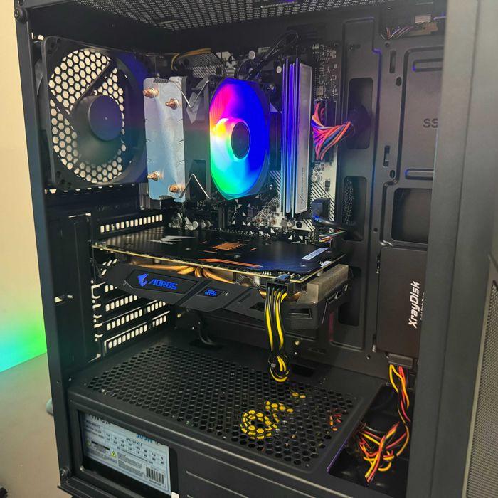 Компютер Новый Ryzen 5 4500, 16GB DDR4, Gigabyte RX 570, SSD 480GB