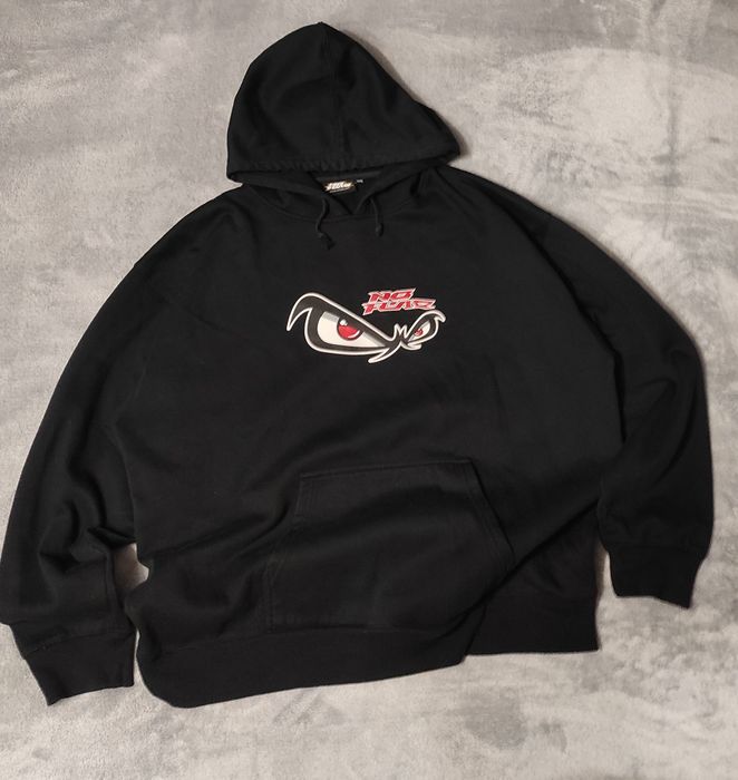 Худі no fear в чорному кольорі