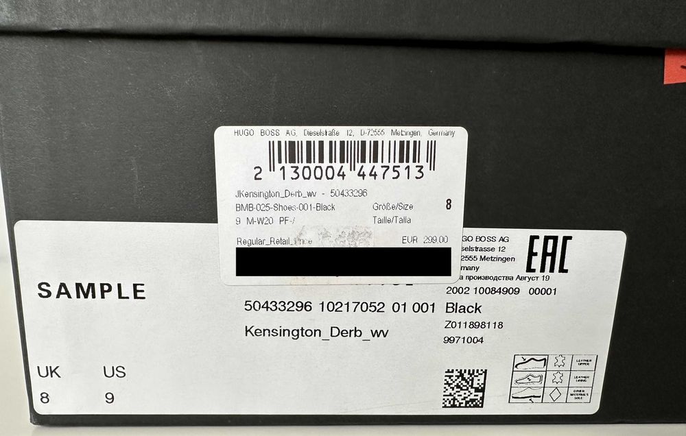 HUGO BOSS buty męskie rozmiar 42