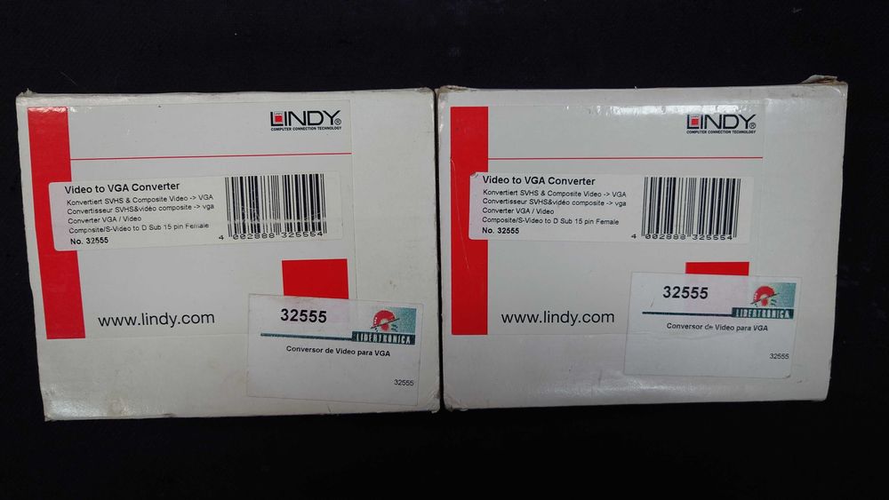 2x Lindy Video / VGA Converter64354256352769124