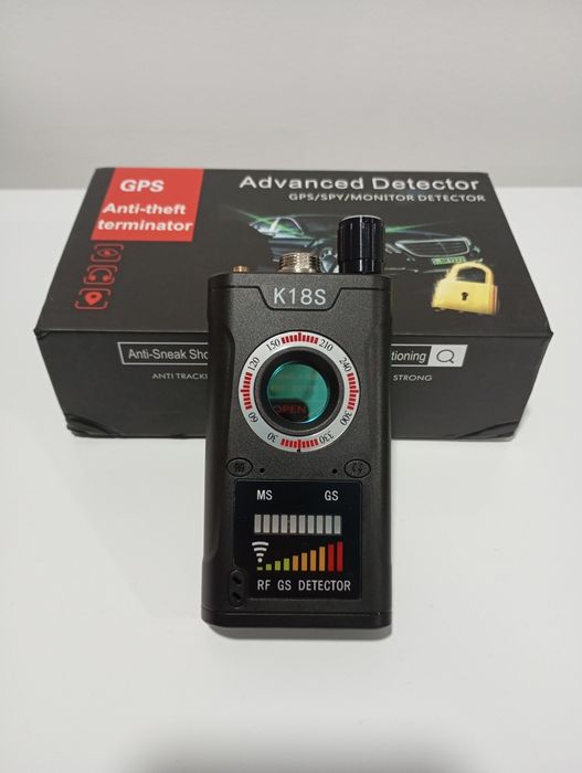 (NOVO) Detector de Localizadores GPS, Cameras, Microfones, etc..