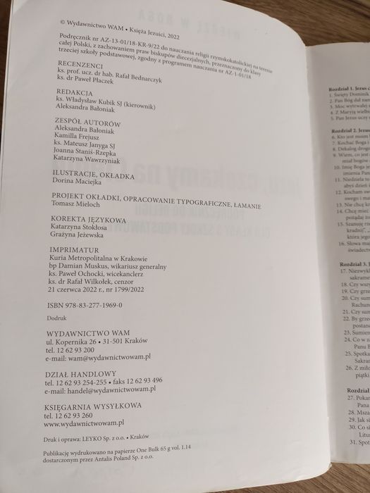 Książka do religii kl.3