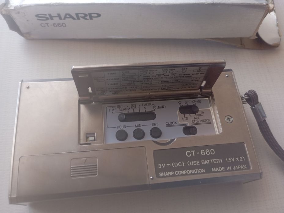Despertador sharp  CT -660 de coleção