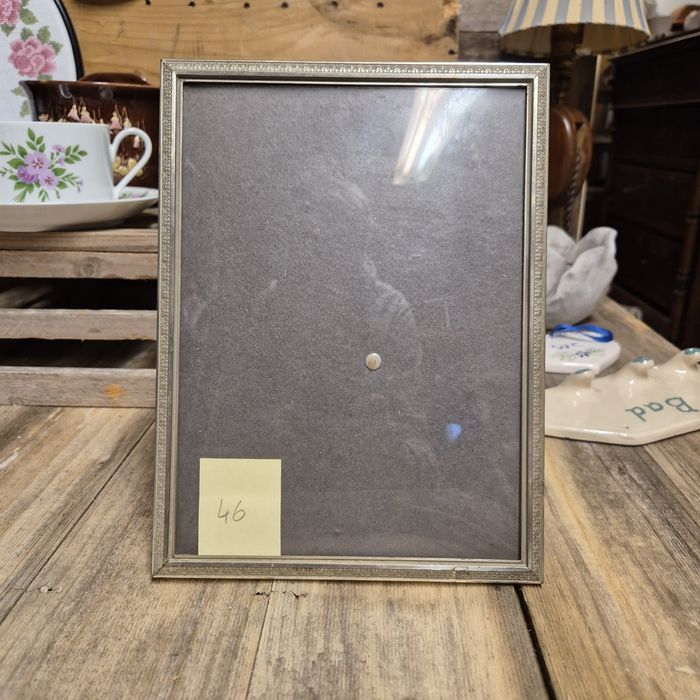 Metalowa ramka do zdjęć 46 , vintage , Dania