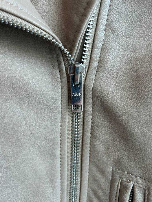 Шкіряна куртка, abercrombie & fitch, розмір М