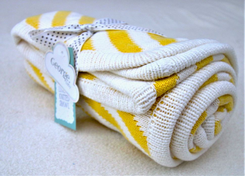 Kocyk bawełniany, otulacz dla niemowlaka - NOWY !!!