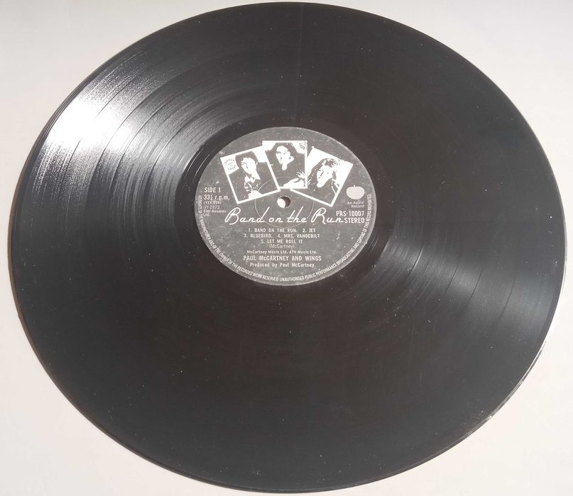 Paul McCartney And Wings - - - - - Band On The Run - - - - - LP
