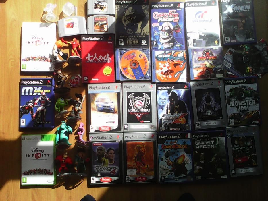 jogos dreamcast, x-box, playstation, nintendo, infinity (Apenas Local)