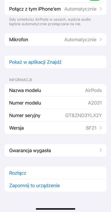 AirPods 2 generacji Apple