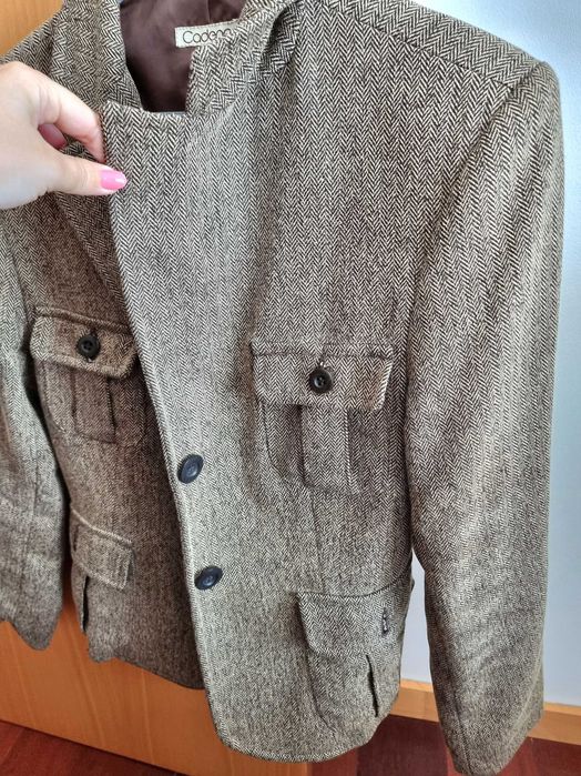 Blazer com padrão acastanhado Cadena, tamanho 36
