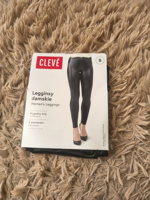 Nowe legginsy damskie woskowe r. S Cleve