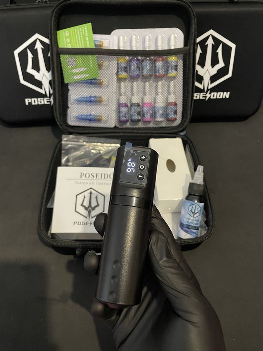 ‼️ Распродажа ‼️Тату набор в Кейсе Poseidon