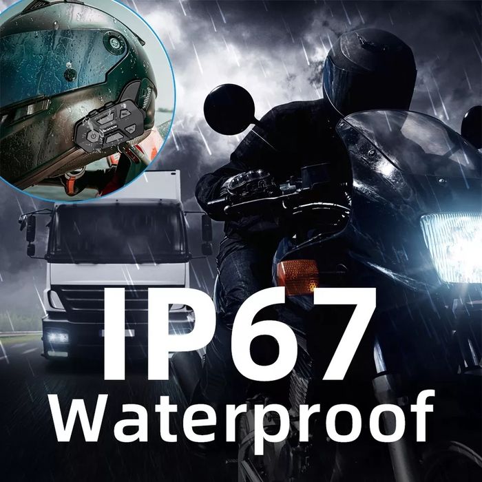 Kit intercomunicadores para capacetes Modelo R9