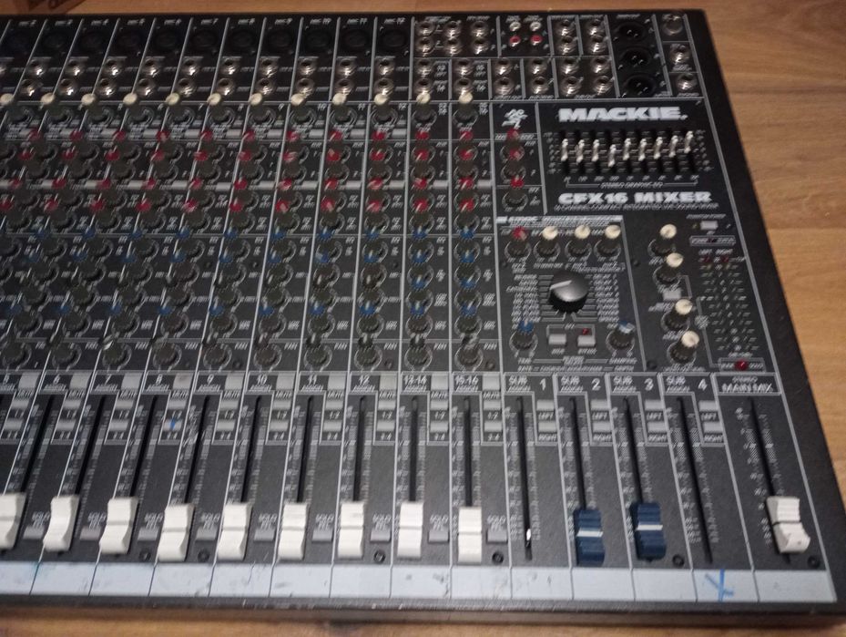 Mackie cfx16 mixer stół mikserski opis