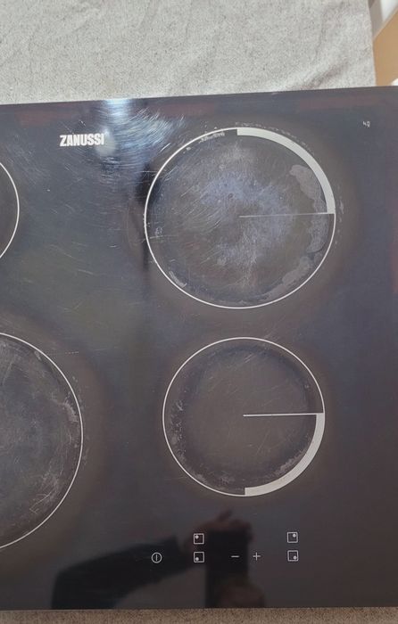 Placa vitrocerâmica zanussi