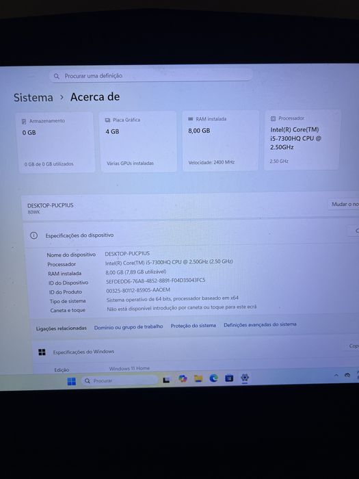 lenovo legion y520 Gaming i5 7gen