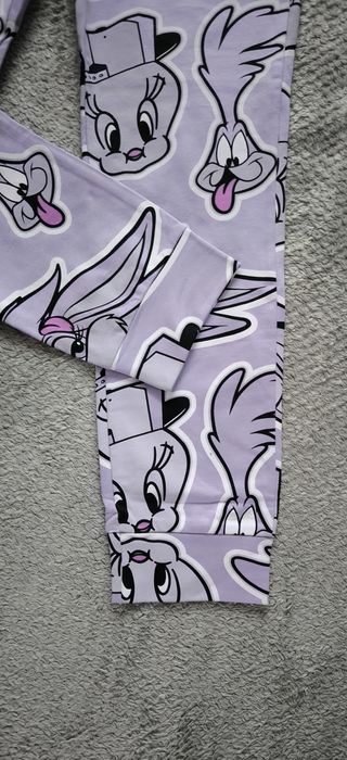 Nowe spodnie dresowe coccodrillo r. 158 looney tunes