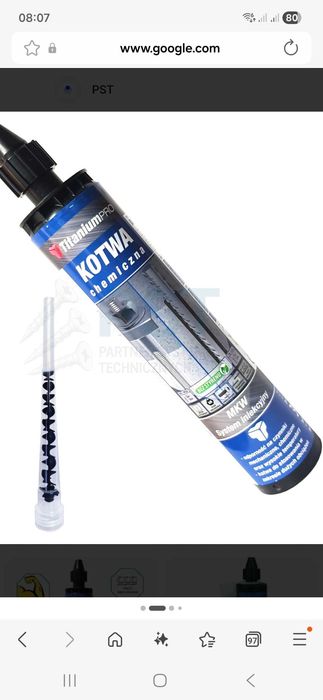 Sprzedam Kotwę Chemiczną