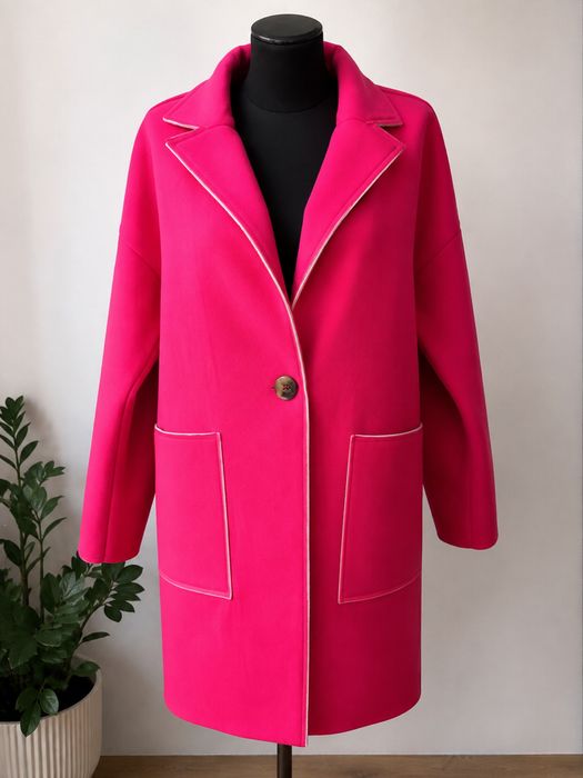 Яскраве італійське пальто-жакет sweetissima, l–xl, 48–50