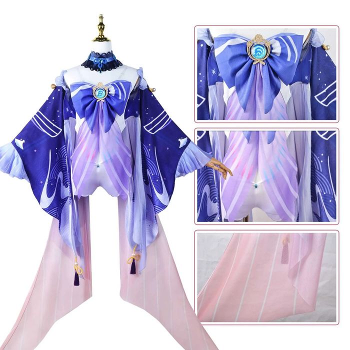 Kostiumy anime gra Genshin Impact Kokomi Cosplay