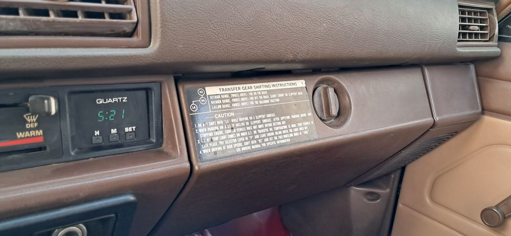 Toyota 4Runner - 2.4 EFI - 1986