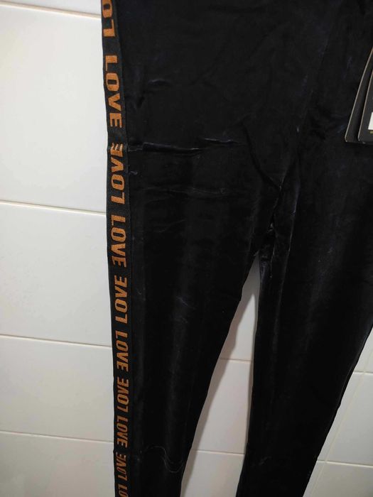 Legginsy oliwkowy 2/3xl, nowe Love