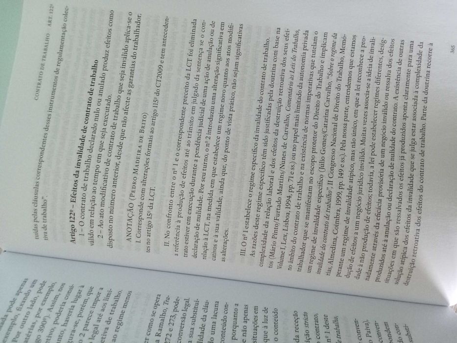 Código do Trabalho Comentado