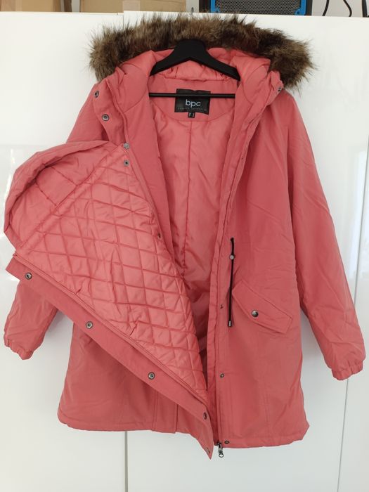 Płaszcz ciążowy 3w1 zimowy z wstawką r42