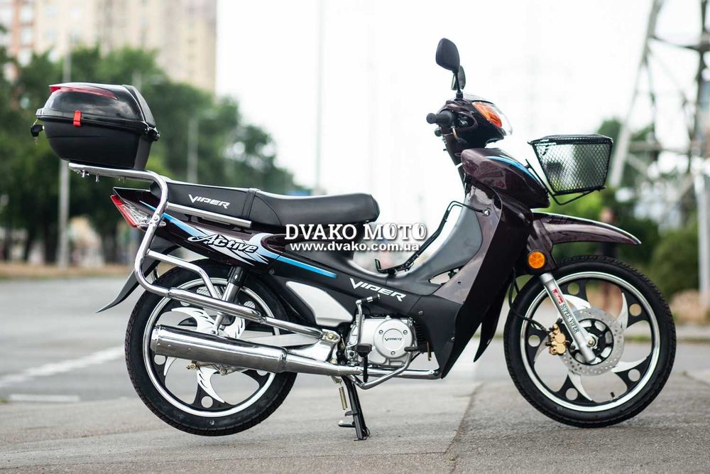 Новый Скутер / мопед Вайпер Актив 125 cc КРЕДИТ, Гарантия(МОТОСАЛОН) !