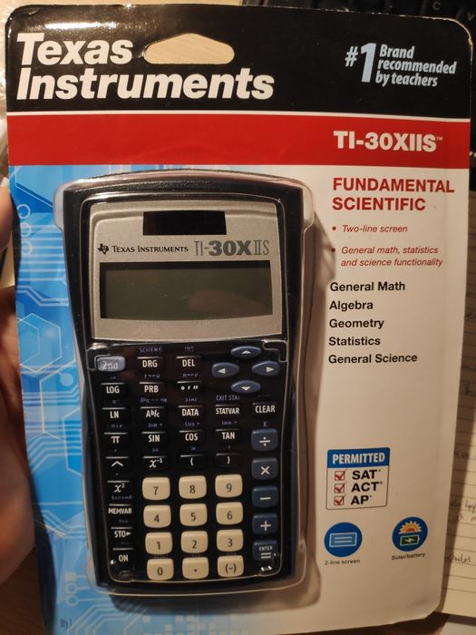 Calculadora Texas Instruments TI-30X IIS