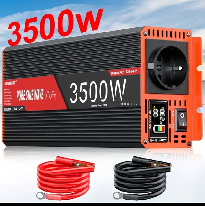 Инвертор. Перетворювач напруги 12/220