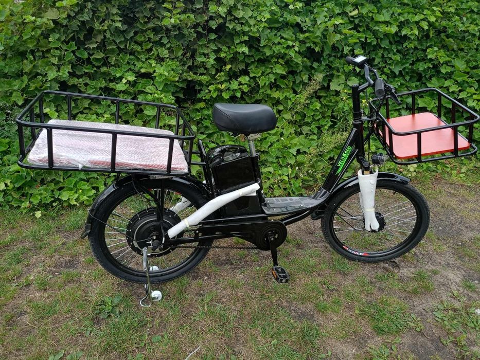 Transportowy rower elektryczny