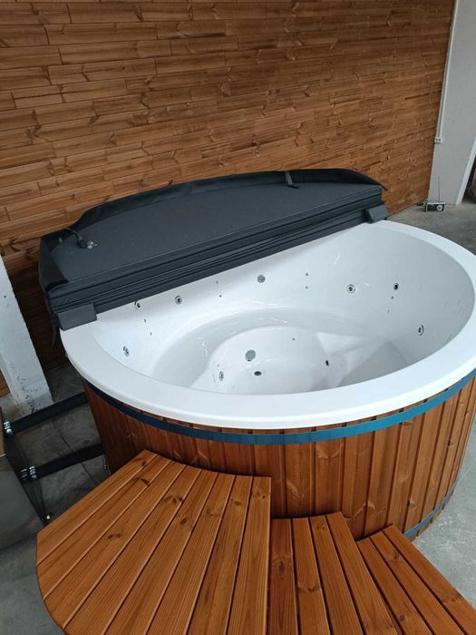 Akrylowa balia ogrodowa 200cm klasy premium jacuzzi promocja SlowSpa