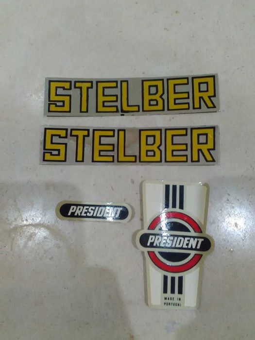 Autocolantes Stelber NOS - Originais
