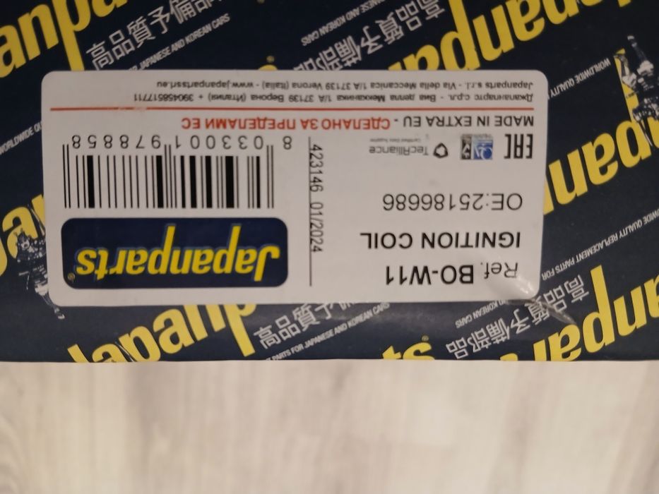 Bobine de ignição Chevrolet Cruze 1.6 J300