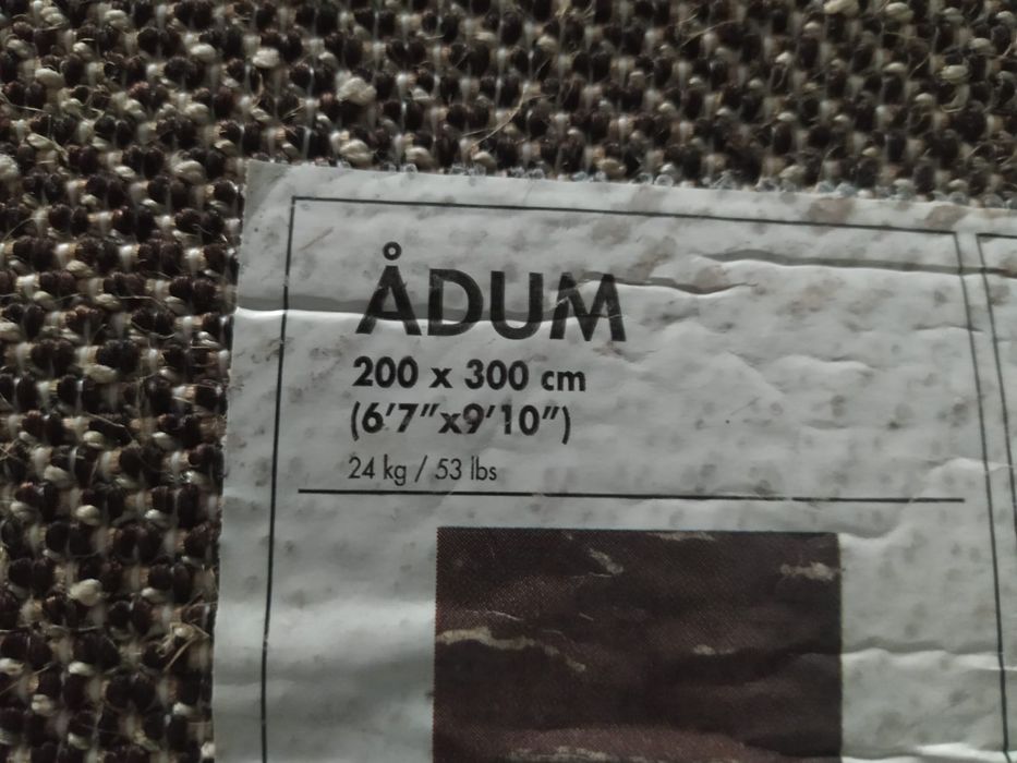 Carpete / tapete Adum Ikea  200cm x 300cm