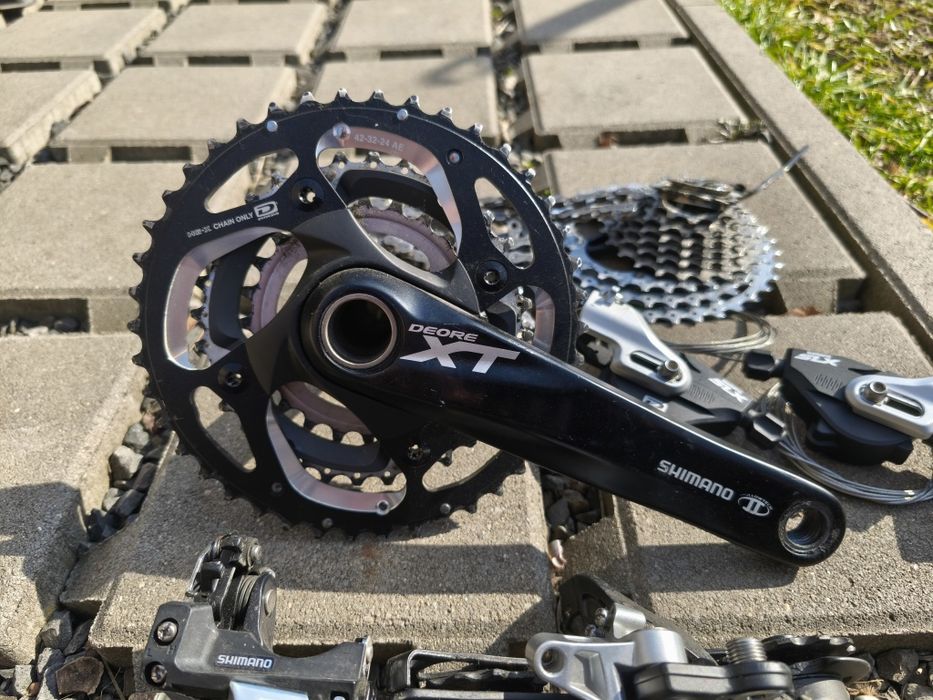 Grupa Shimano Deore XT/SLX  2/3x10