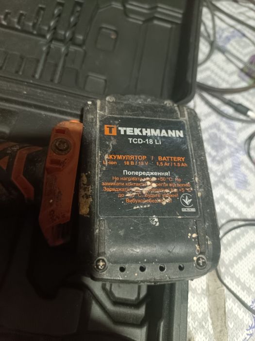 Шуруповёрт Tekhman tcd 18Li