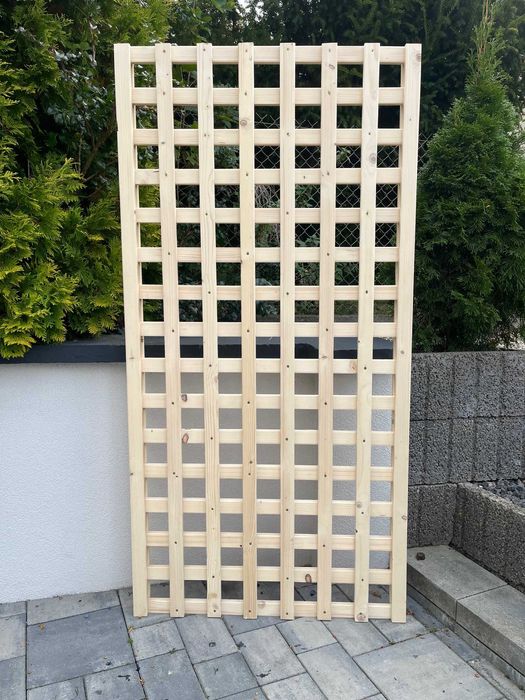 Pergola Premium Balustrada Płot Suszony 180 cm x 90 cm Płoty Drewniane