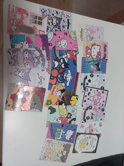 Cartas hello kitty Troca