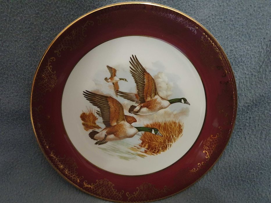 Prato Weatherby Royal Falcon Gift Ware - Gold - Anos 60 - England