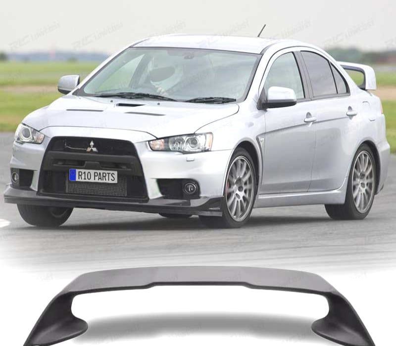 AILERON SPOILER MITSUBISHI LANCER MK8 SEDAN 07-15 LOOK EVO ABS