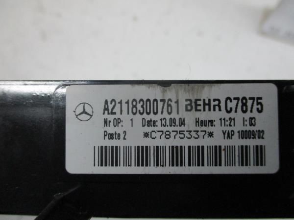 Resistência da chauffage / sofagem MERCEDES-BENZ Classe E (W211)