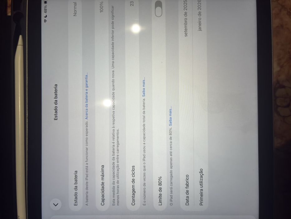 iPad A16 256gb - Como novo