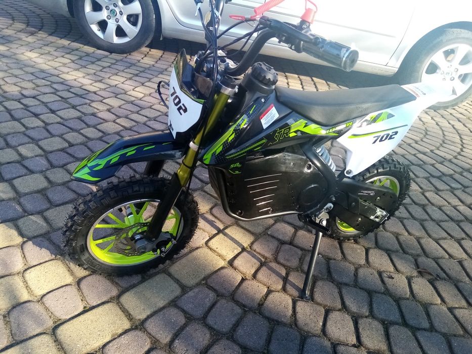Пітбайк мотоцикл міні крос електричний XTR 702 36v 1000w питбайк