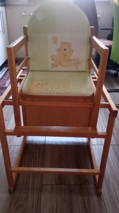 Krzesełko dziecięce 2w1 + drugi gratis
