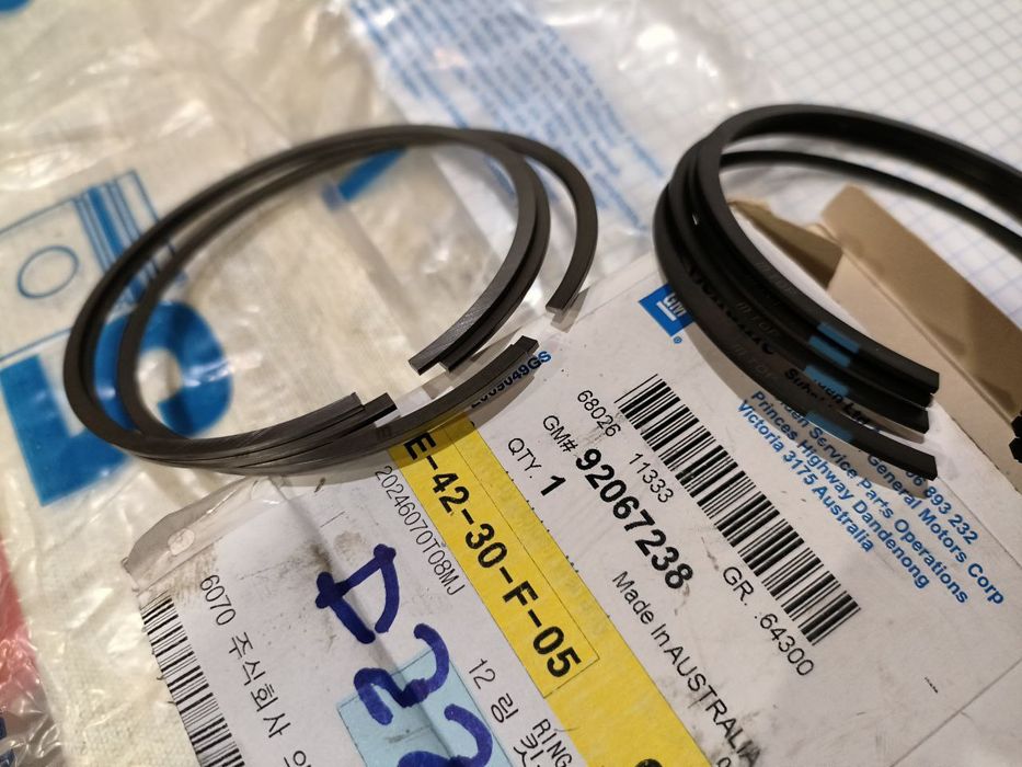 Поршневые кольца GENUINE на Chevrolet Lacetti. Оригинал